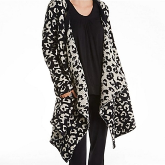 UGG Leopard Phoebe Wrap Cardigan - Picture 3 of 10
